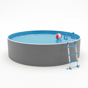 Rund Azuro pool - 2 st&oslash;rrelser